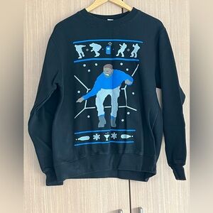 Drake hotline bling Christmas sweater small
